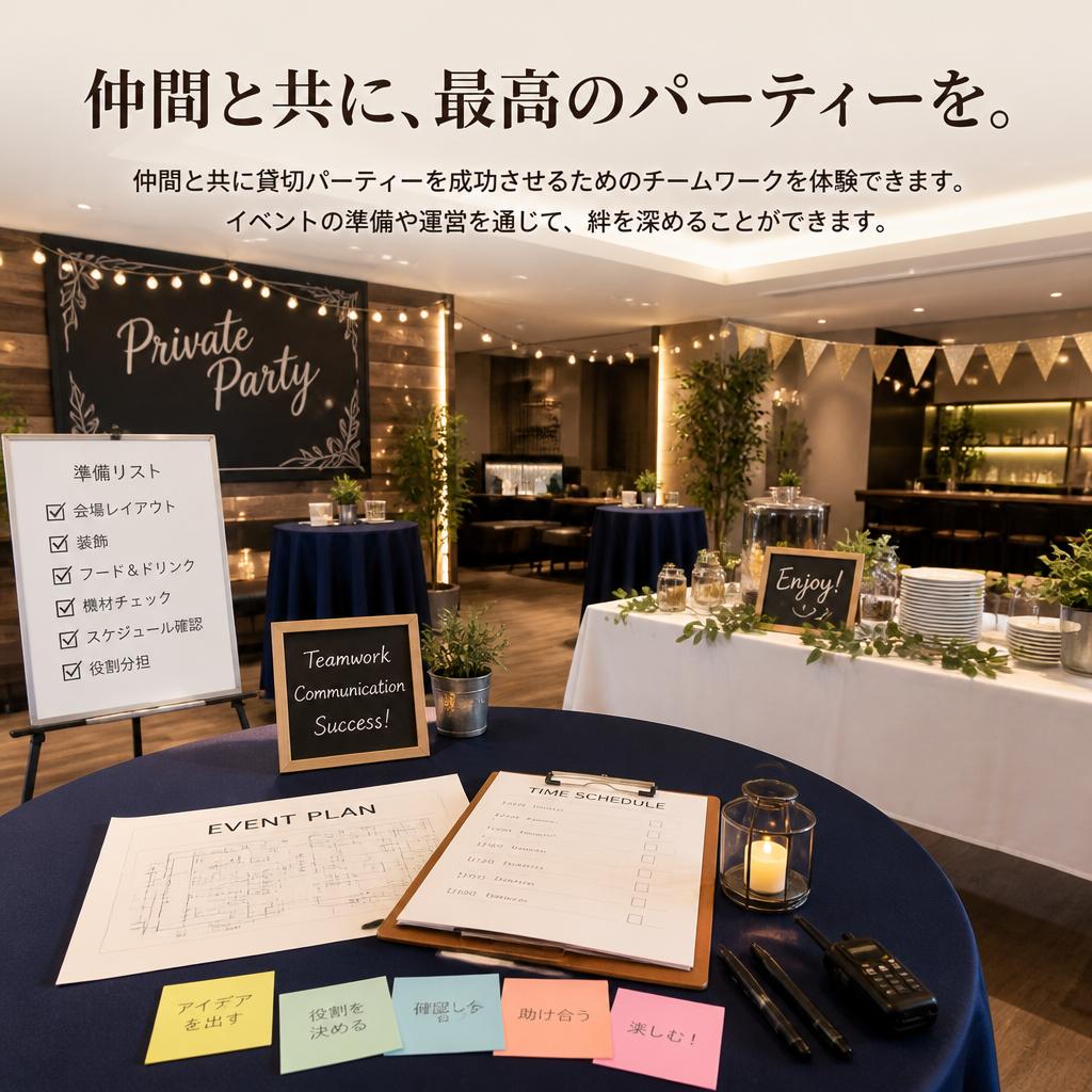 チーム作りを体験