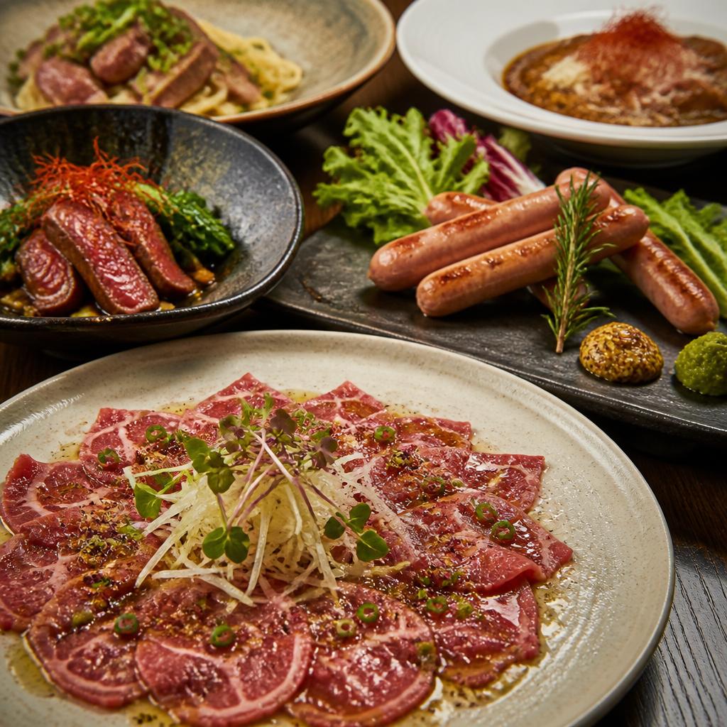 創作イタリアンと肉料理の融合