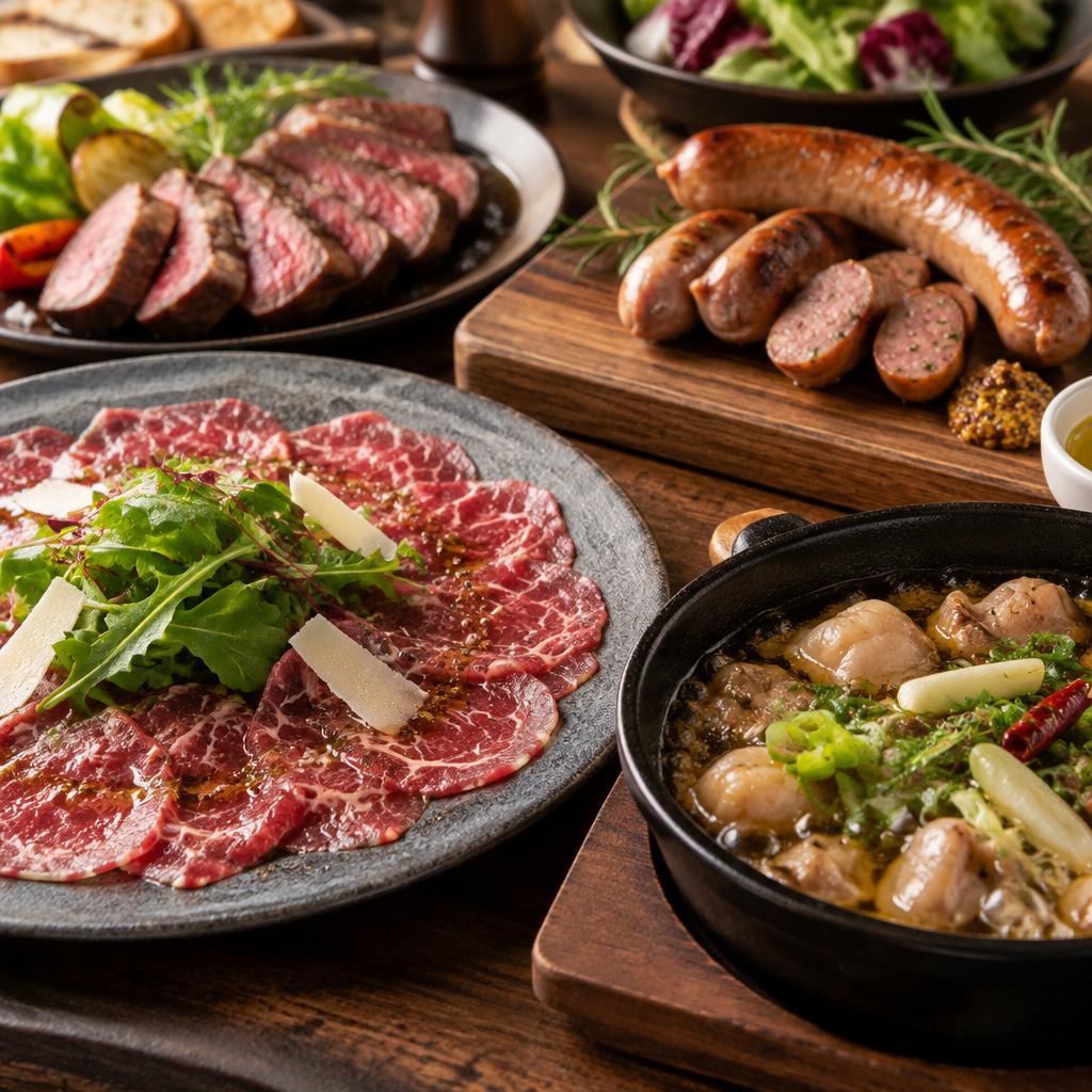 ひと口で広がる肉の旨み。イタリアンの技が光る創作料理